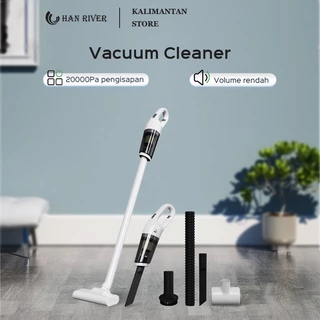 [Pengiriman dari Banjarmasin]HAN RIVER Vacuum Cleaner Portable 20000Pa/5-in-1 Penyedot Debu Handheld
