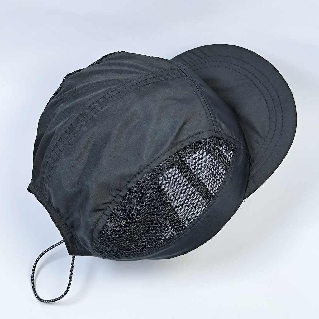 Jual Topi 5 Panel Topi Olahraga Running -Topi Sepedah Warna Hitam All ...