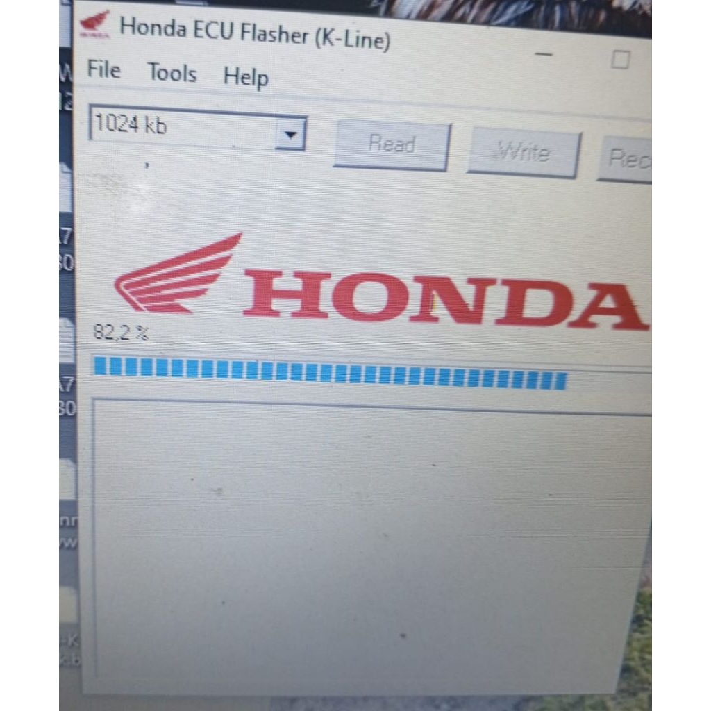 aplikasi cbr 250 rr flash remap file besar 1024KB write read recovery honda cbr250rr keihin