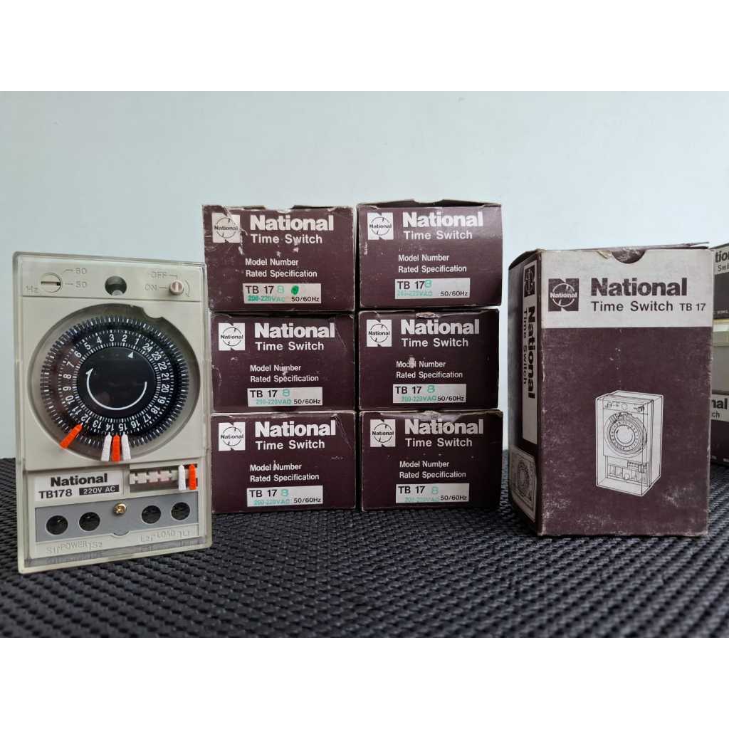 Jual Time Switch/ Timer National TB-17 [ Matsushita Electric Works, LTD ...