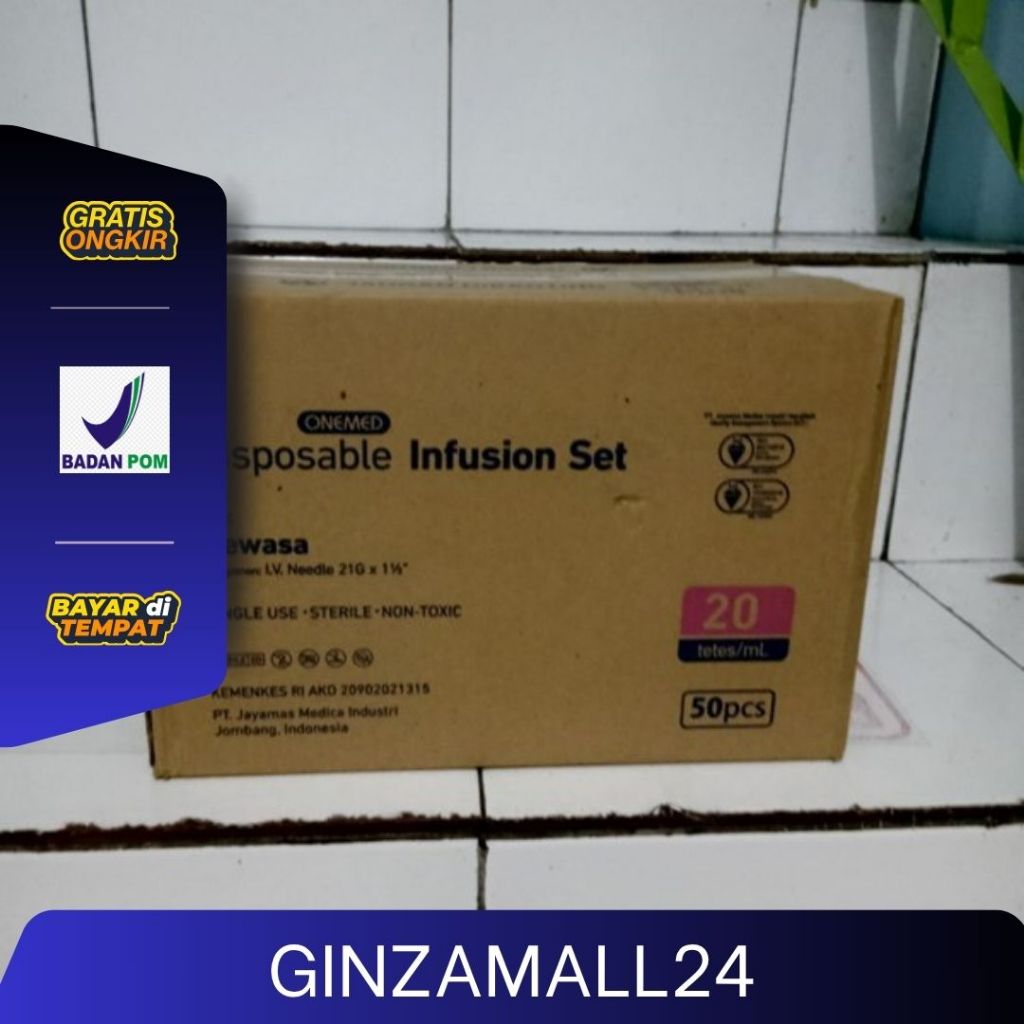 Jual Infus Set Infuset for Adults by OneMed | Shopee Indonesia