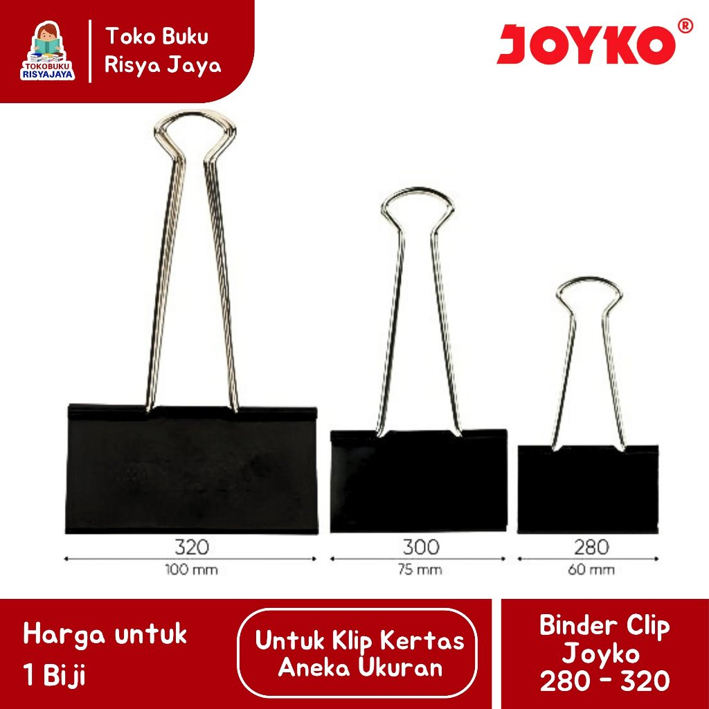 Jual Klip Kertas Besar Terlengkap & Harga Terbaru Juli 2026 | Shopee ...