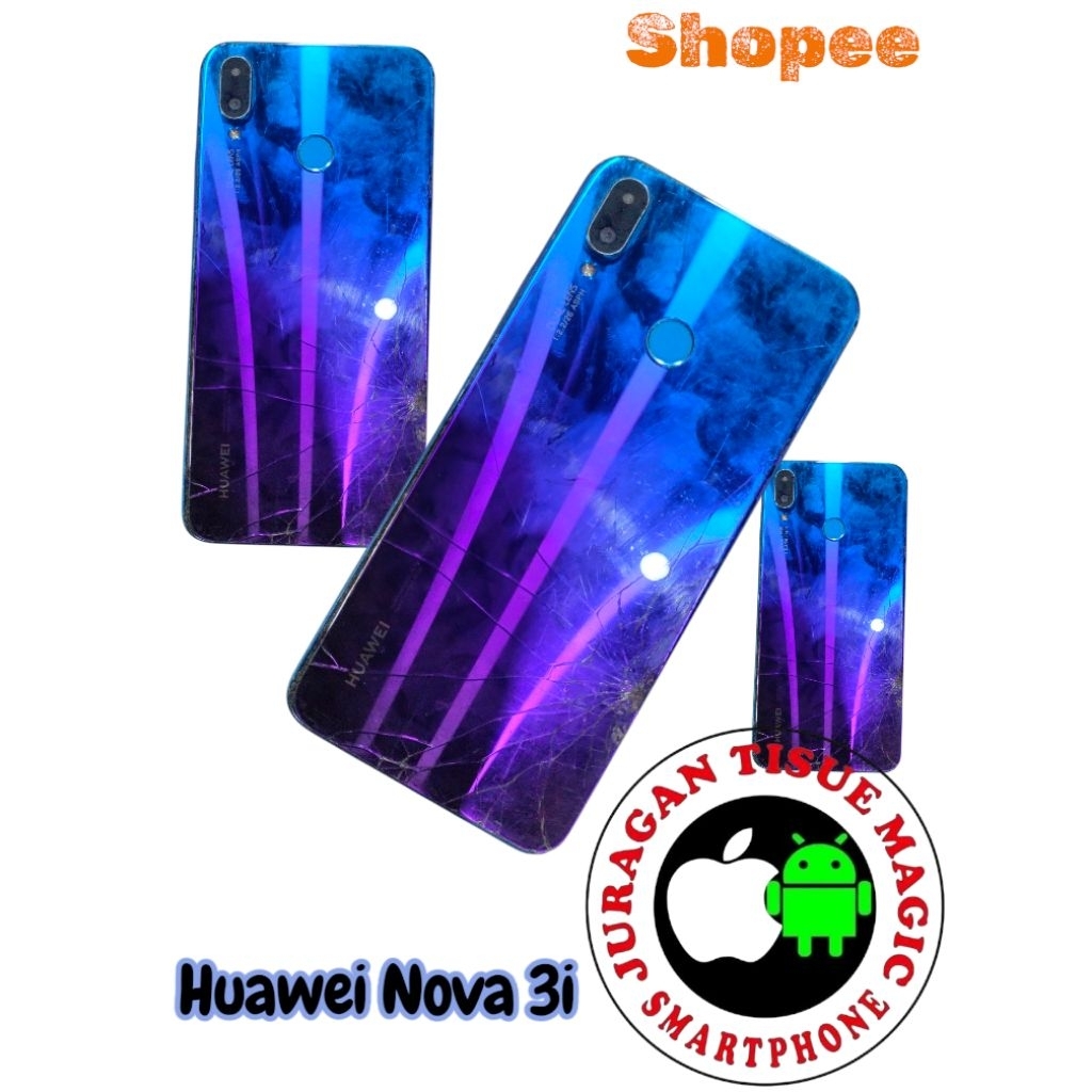 Custodia in pelle per Huawei Nova 3i 6.3 2018 P Smart + Plus INE-LX1