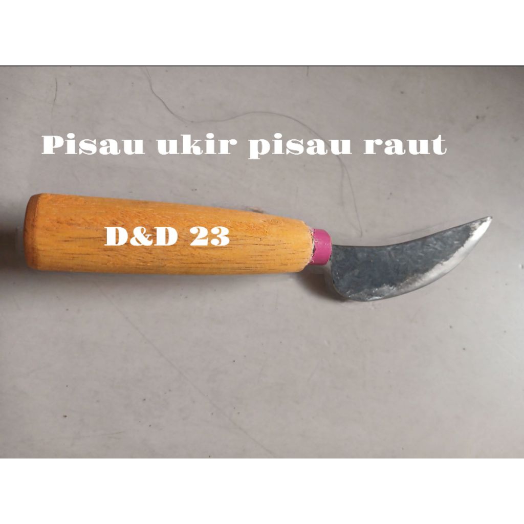 Jual pisau raut bambu pisau ukir gagang kayu pisau serut baja per ...