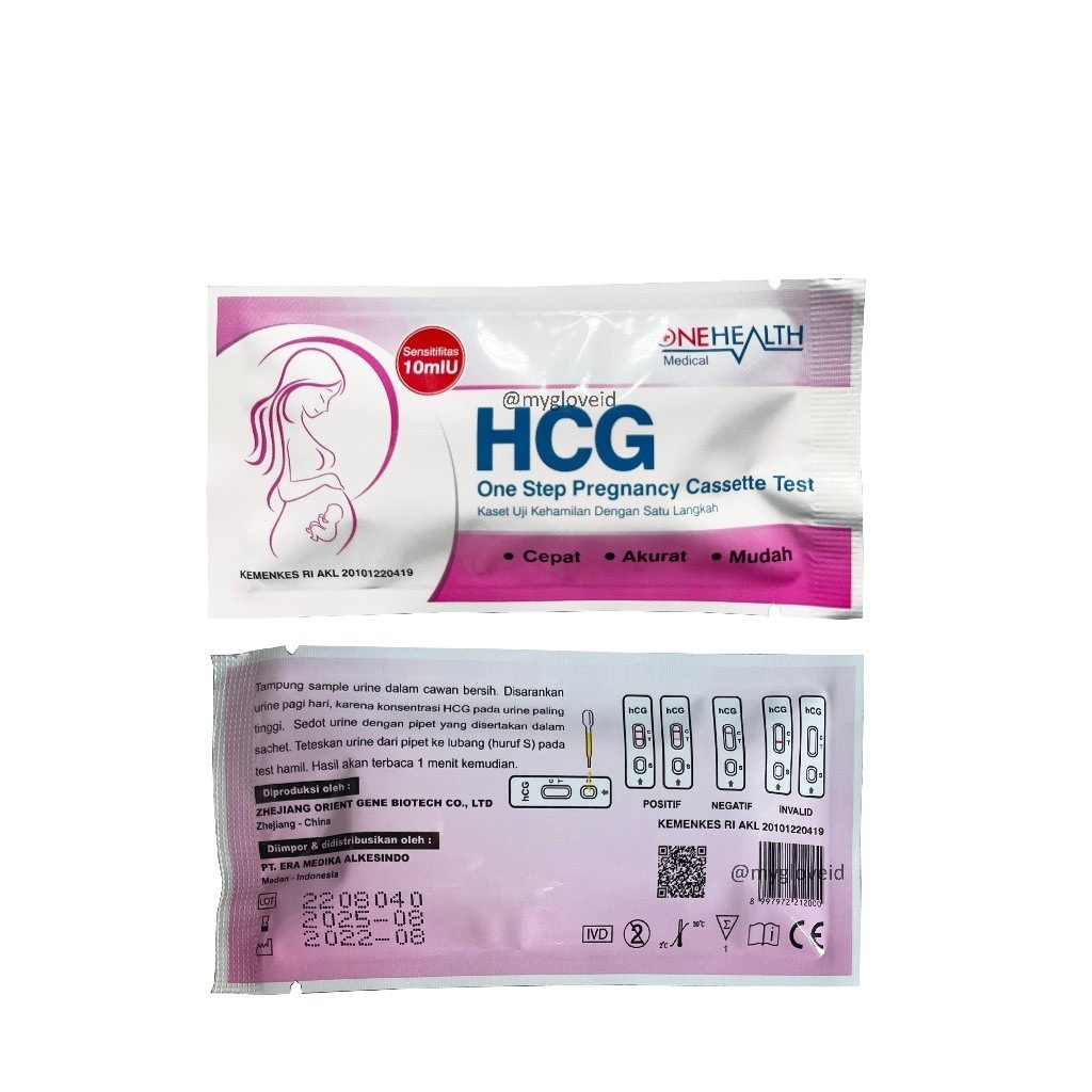 Jual Onehealth HCG One Step Pregnancy Cassette Test 1 pcs (SEMARANG ...