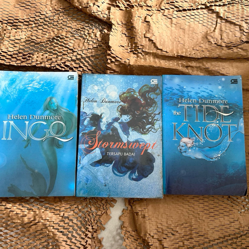 Jual Novel helen dunmore: ingo, the tide knot, stormswept | Shopee ...