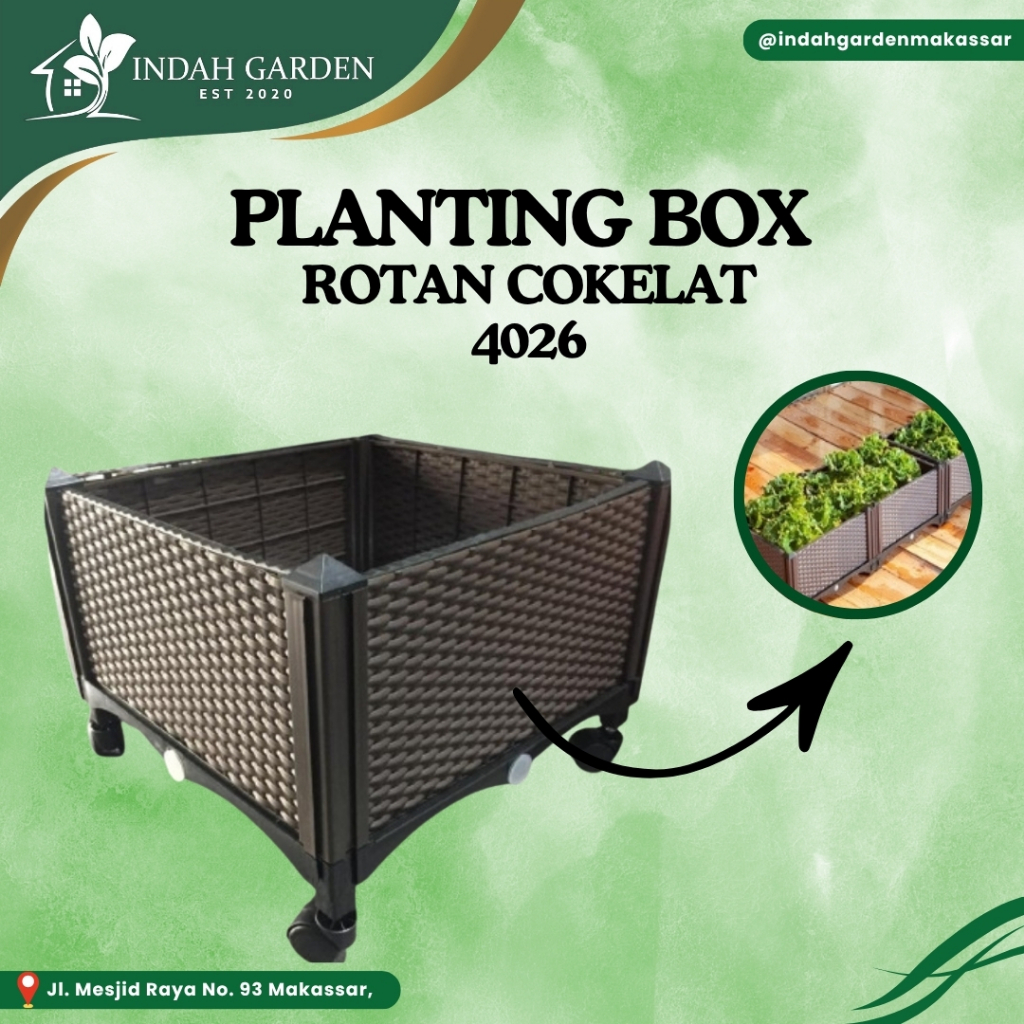 Jual Garden Bliss Planting Box / Raised Bed, Interlocking Modular - Box ...