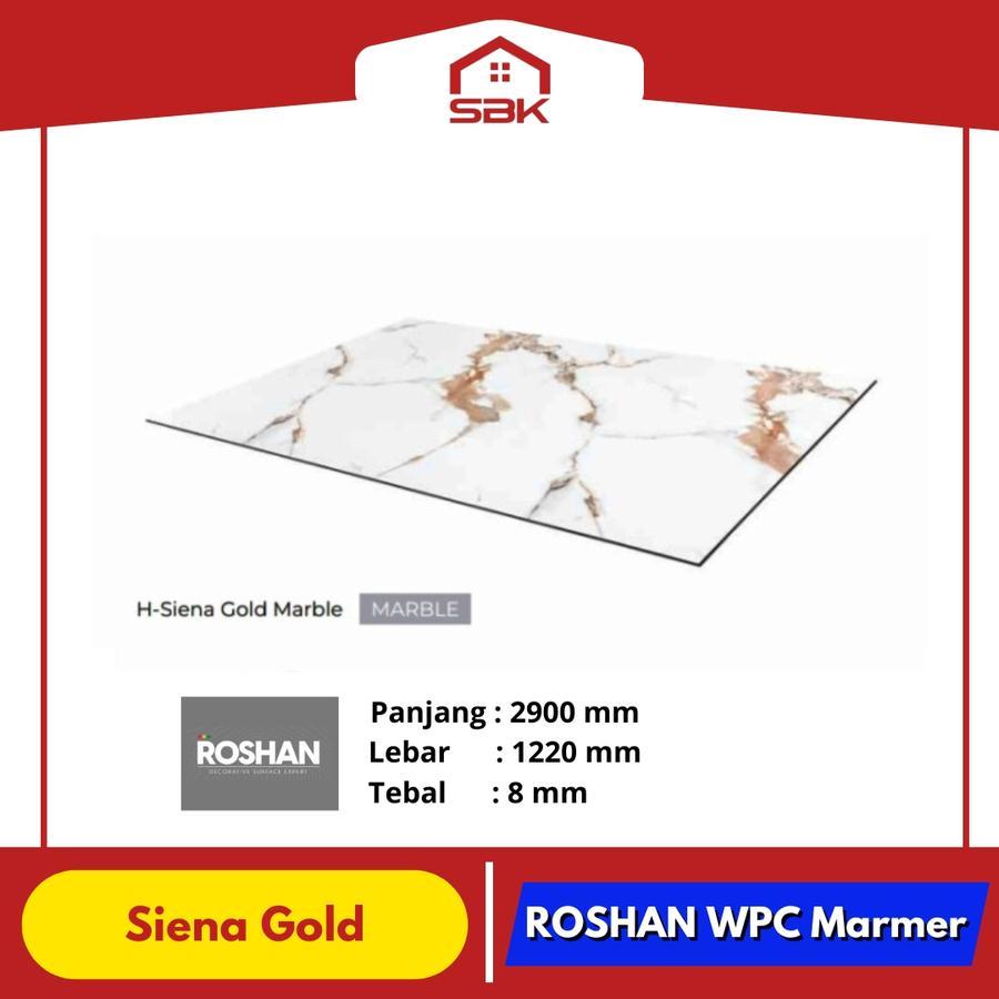Jual Wall Panel WPC Roshan 2850x1220 Siena Gold | Shopee Indonesia