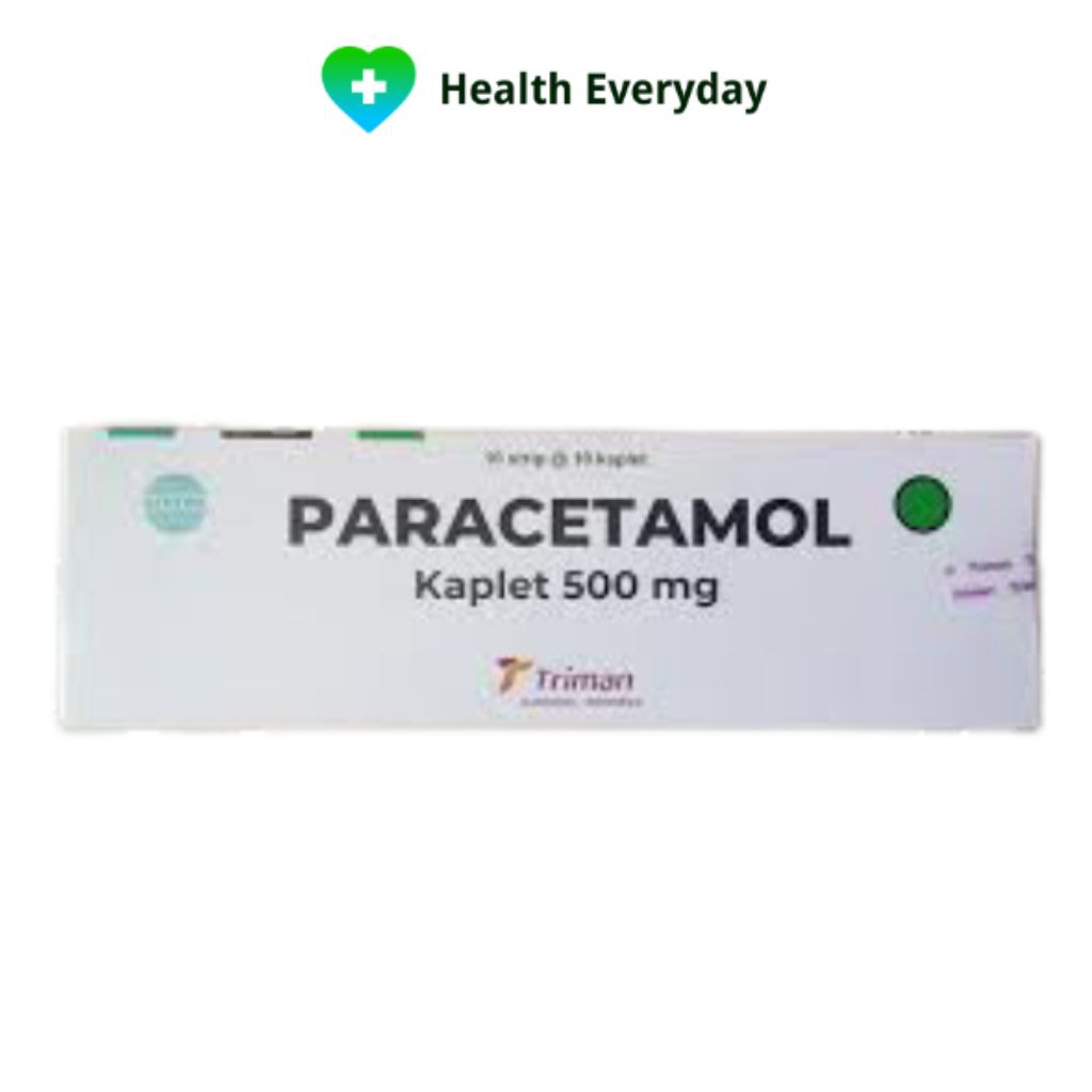 Jual PARACETAMOL BOX TRIMAN 500mg Kaplet isi 100s/Dus | Shopee Indonesia