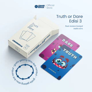 Lemari Senja - Kartu permainan Truth or Dare Edisi 3 - Monster Wine - Mainan kartu seperti uno remi