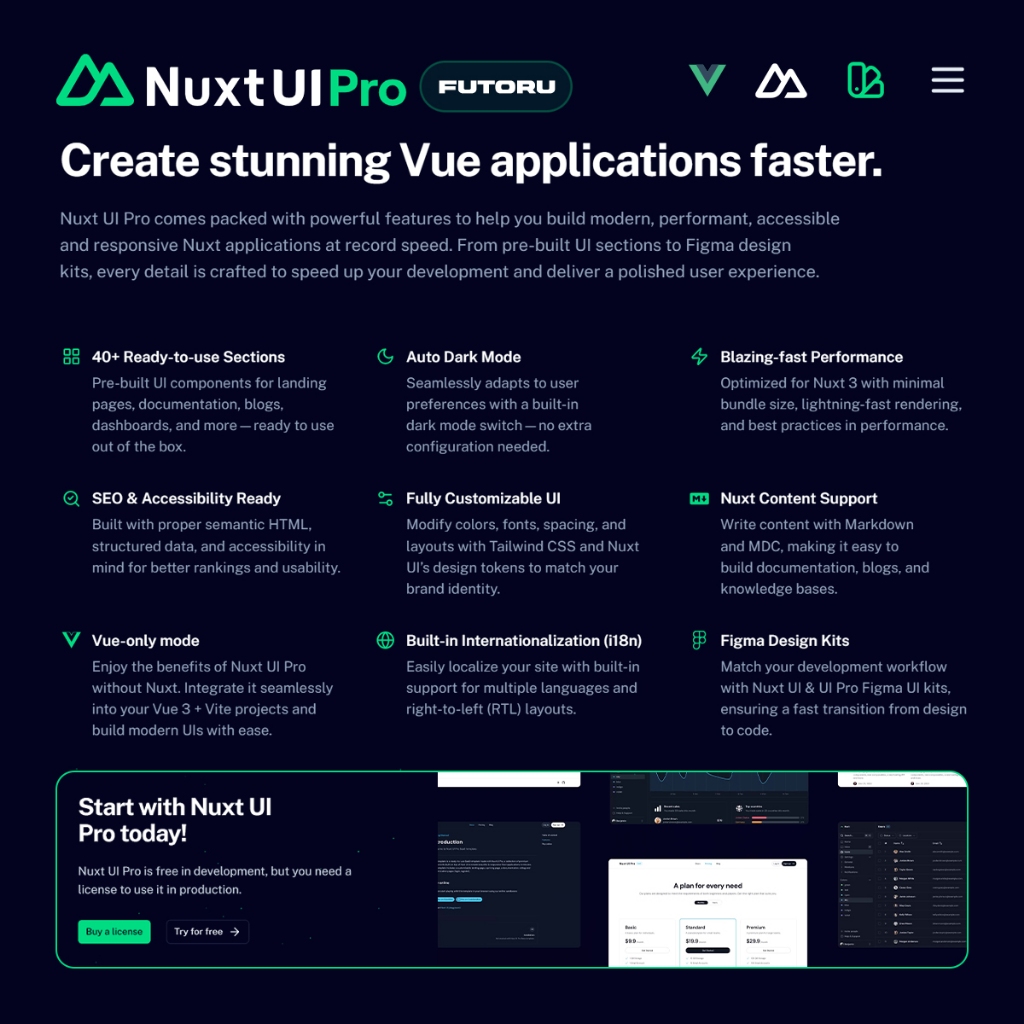 Jual Nuxt UI Pro - Nuxt & Vue Premium components Update Lengkap ...