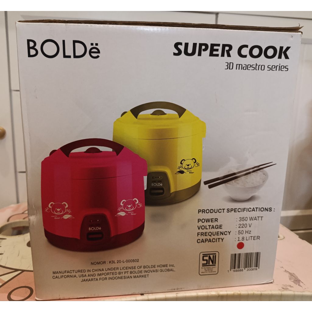 Jual Bolde super cook maestro series 1,8 liter | Shopee Indonesia