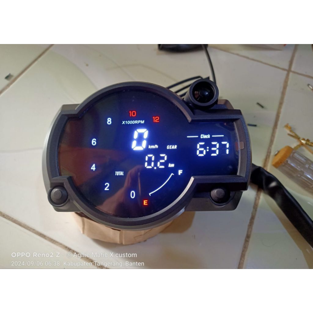 Jual spedometer digital pnp X-Ride 125 | Shopee Indonesia
