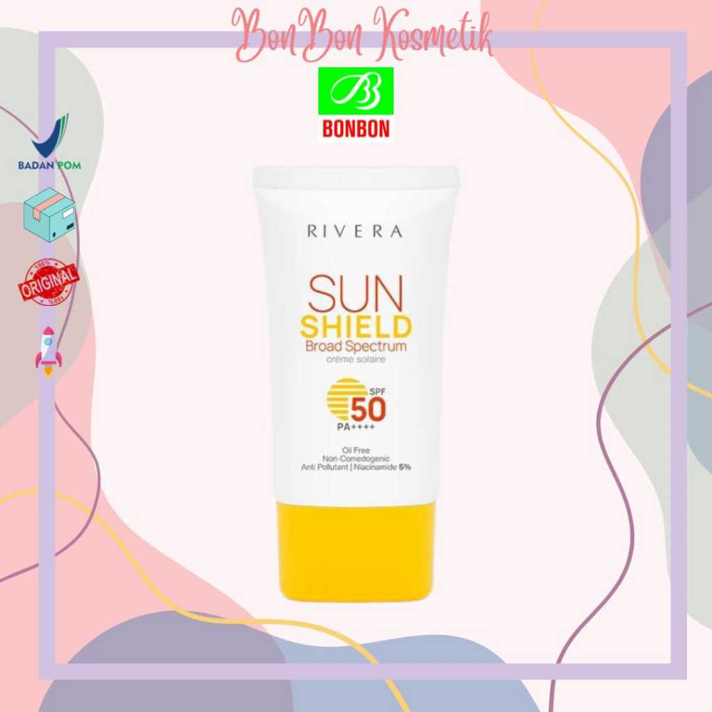 Jual RIVERA Hybrid Sunscreen Sun Shield Board Spectrum SPF 50 PA ...