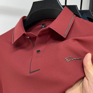 Polo Shirt Pria Hitam Kaos Lengan Pendek Kerah Pria Korean Style Fashion Baju Kaos Pria Polos