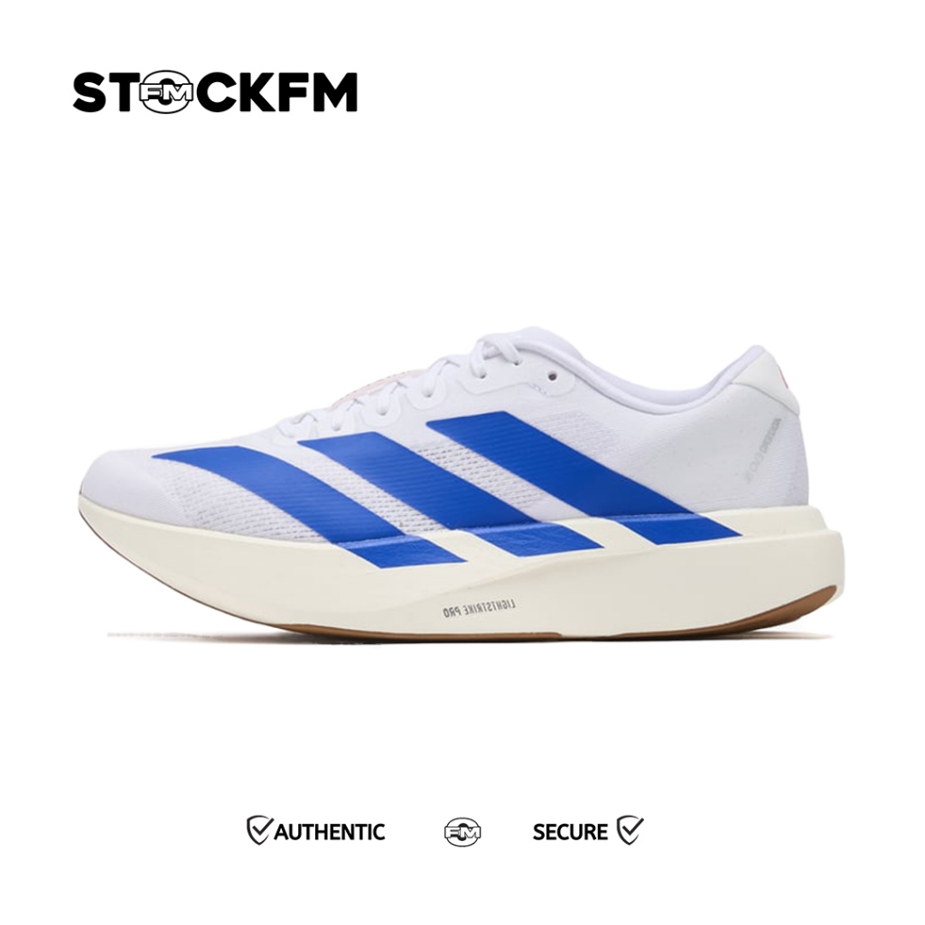 Jual Adidas Adizero Evo SL Cloud White Royal Blue Pure Ruby Original ...