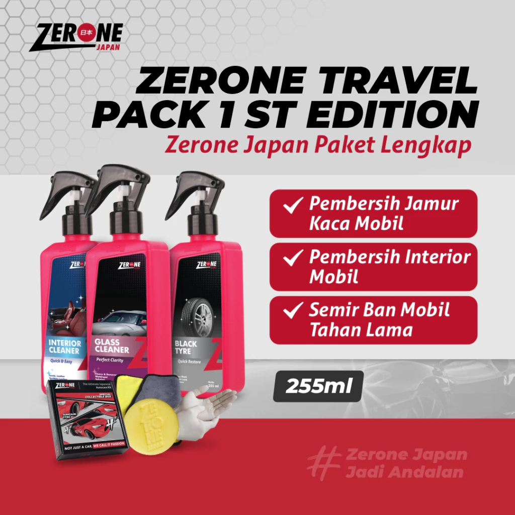Jual ZERONE JAPAN PAKET TRAVEL PACK 1ST EDITION - SEMIR BAN MOBIL ...