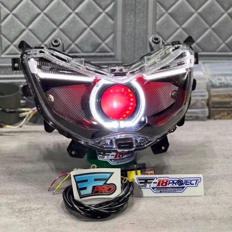 Jual Lampu Biled AES custom - Yamaha NMax Old | Shopee Indonesia