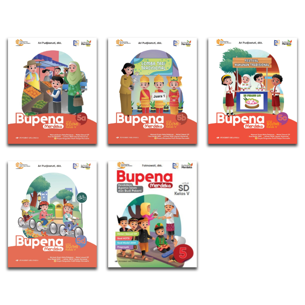 Jual BUKU SOAL BUPENA ERLANGGA KELAS 5 SD KURIKULUM MERDEKA | Shopee ...