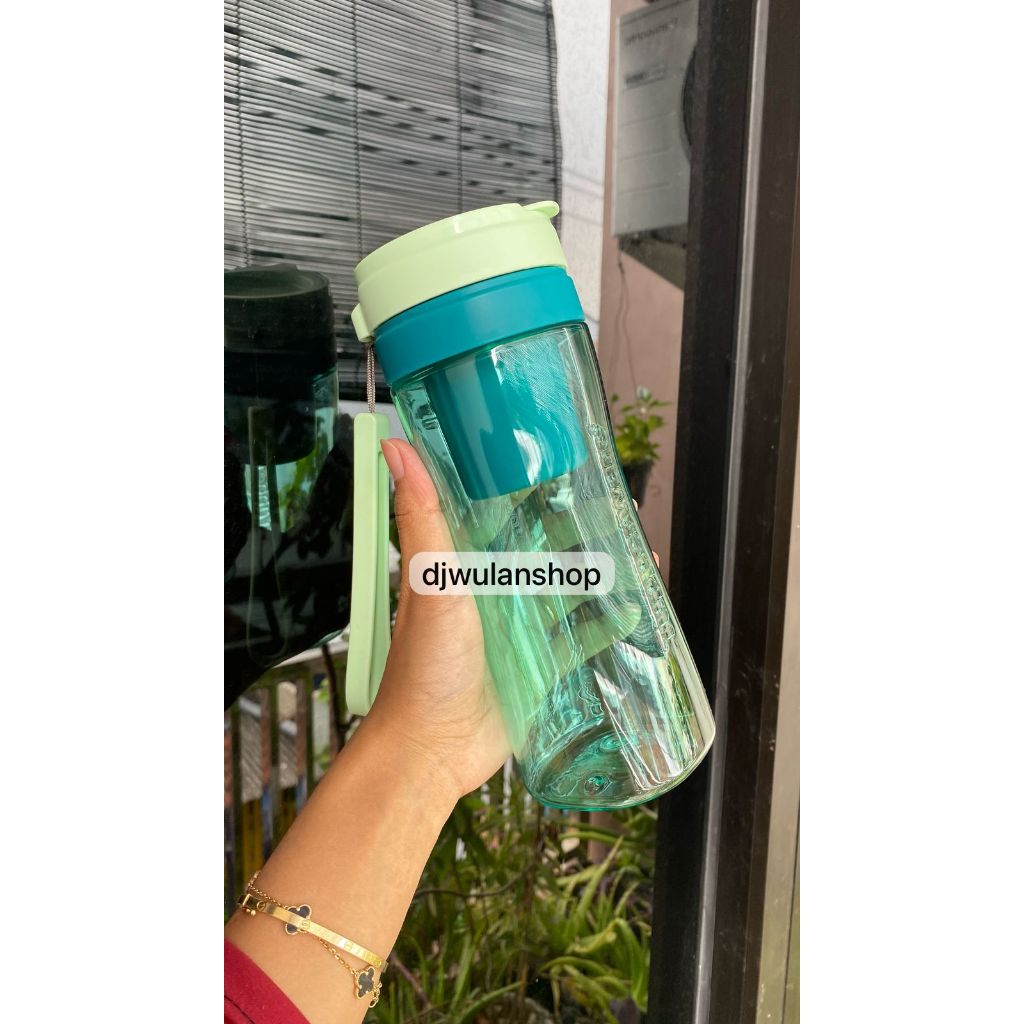 Jual Tupperware Medium Drinking flask Tumbler with Strap 380/500 ML ...