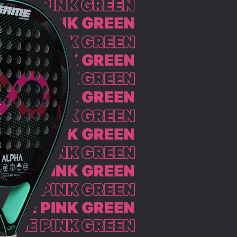 Jual Alpha Game Pink Green Raket Padel Nora Dynamic Sport | Shopee ...