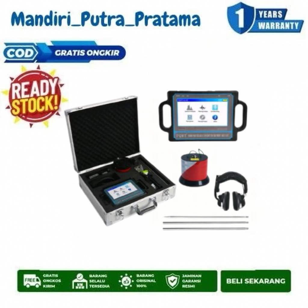 Jual PQWT-CL300 3m Underground Water Leak Detector Automatic Portable ...