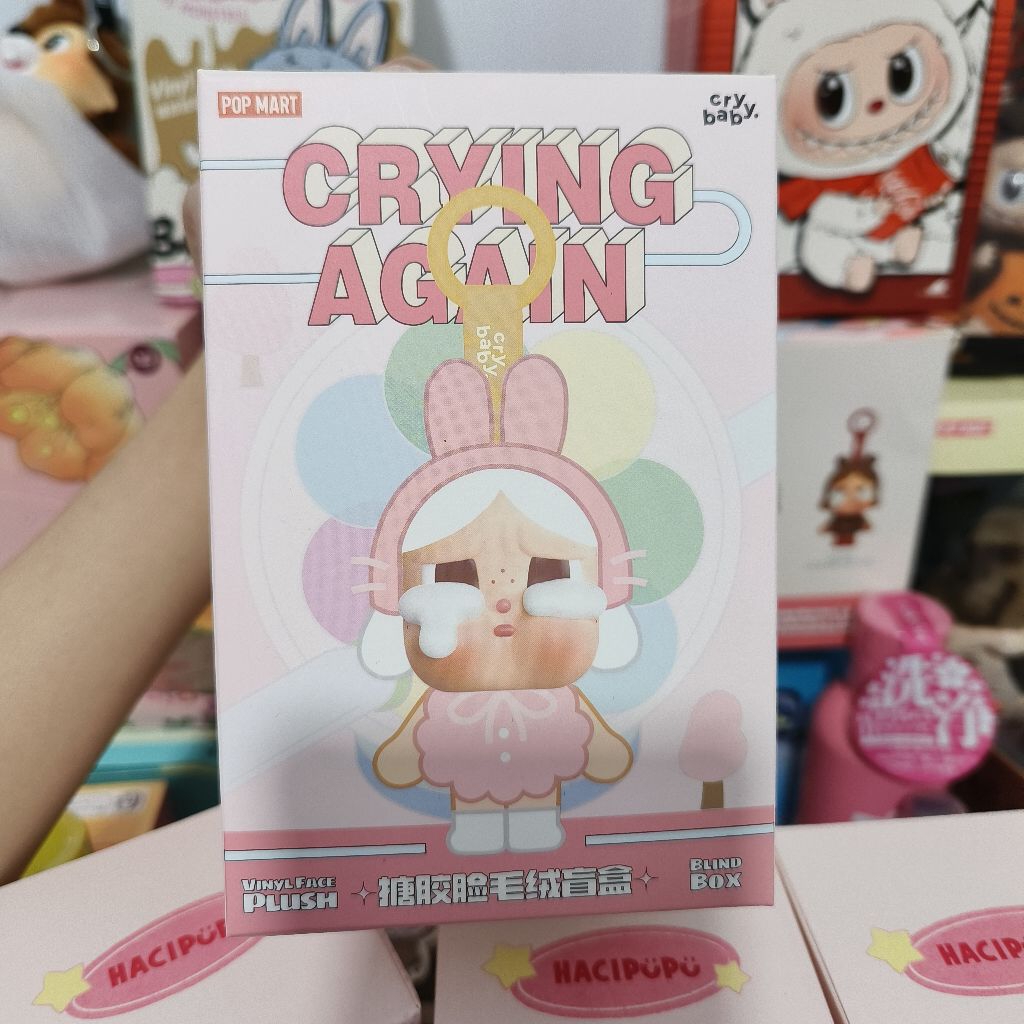 Jual [SELECTED] Crying Again Series Vinyl Face Cry Baby Original ...