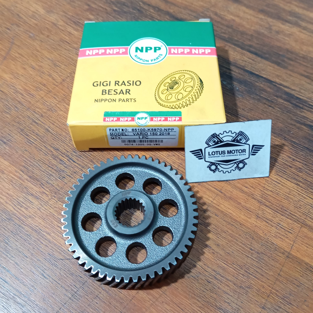 Jual GEAR RASIO BESAR VARIO 150 2018 NPP ORIGINAL | Shopee Indonesia