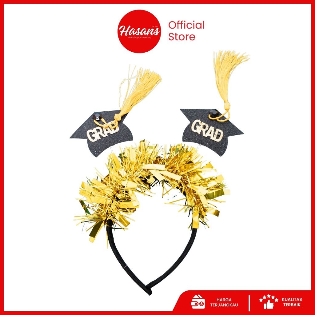 Jual Bando Wisuda / Bando Properti Wisuda / Graduation / Aksesoris ...