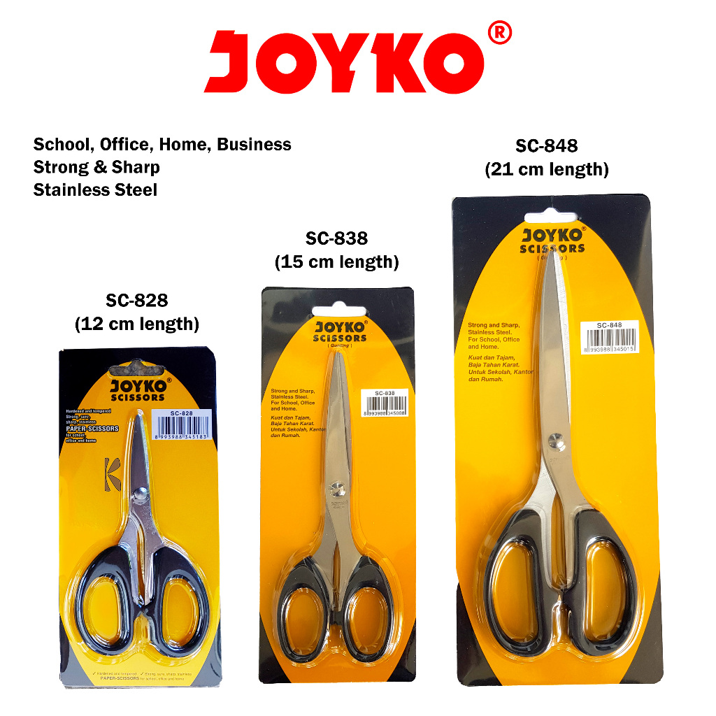Jual Gunting Kertas Original Joyko – Paper Scissors • for Home, School ...