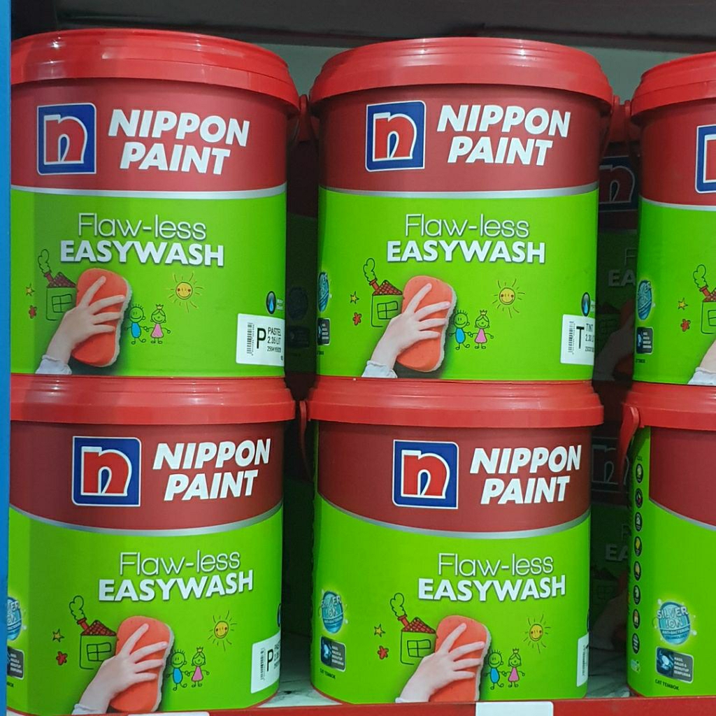 Jual Nippon paint CAT TEMBOK INTERIOR EASYWASH NIPPON PAINT - FLAWLESS ...