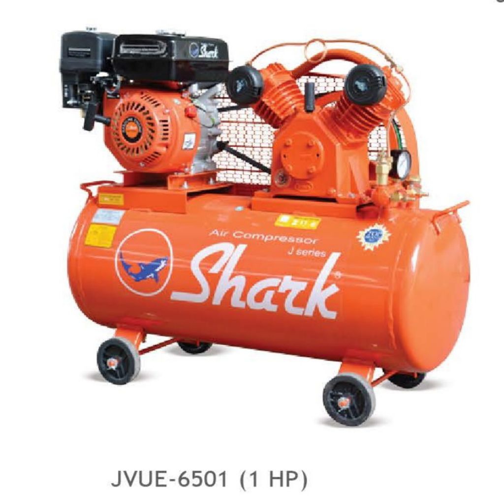 Jual Shark 1.0hp Kompresor bensin engine Shark SE168( 6.5hp) Tangki ...