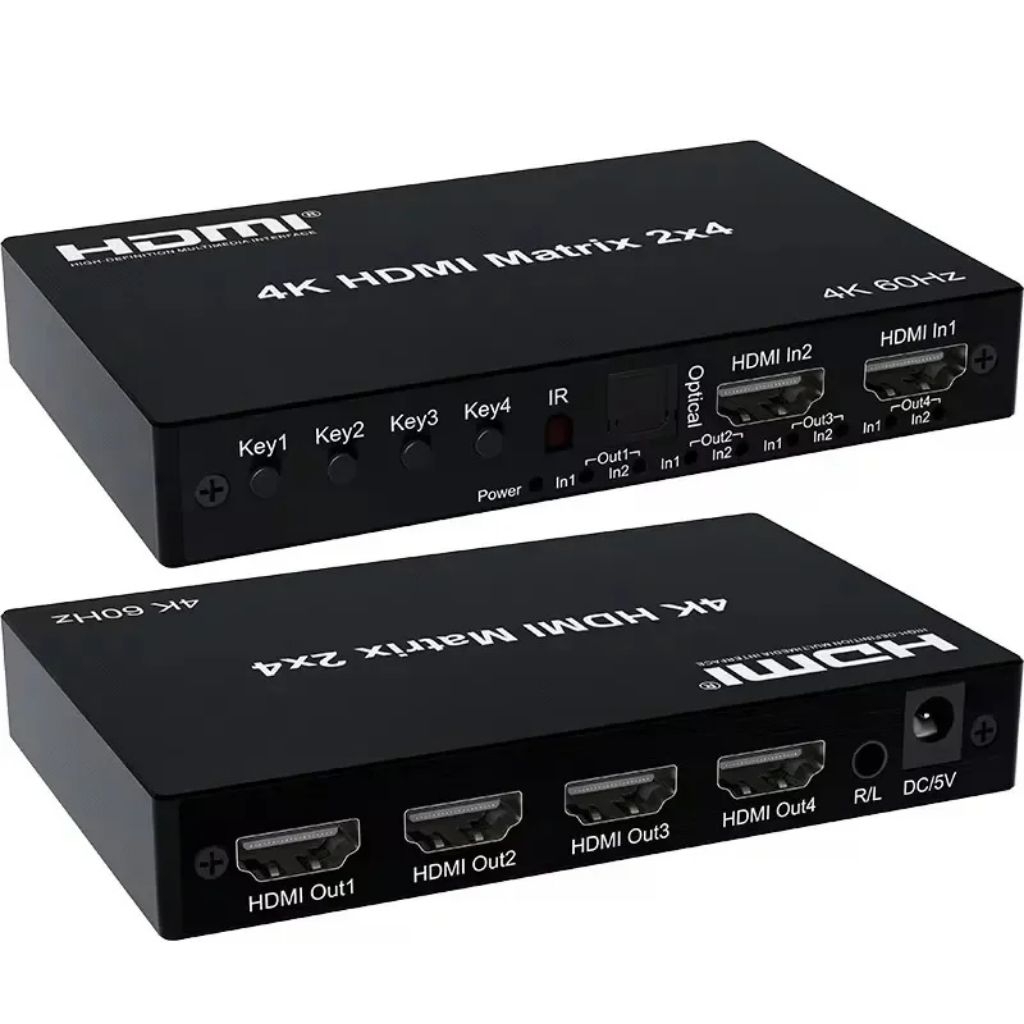 Jual Gaintech HDMI Matrix Switch Splitter 2x2 2x4 4x2 Support 4K with ...