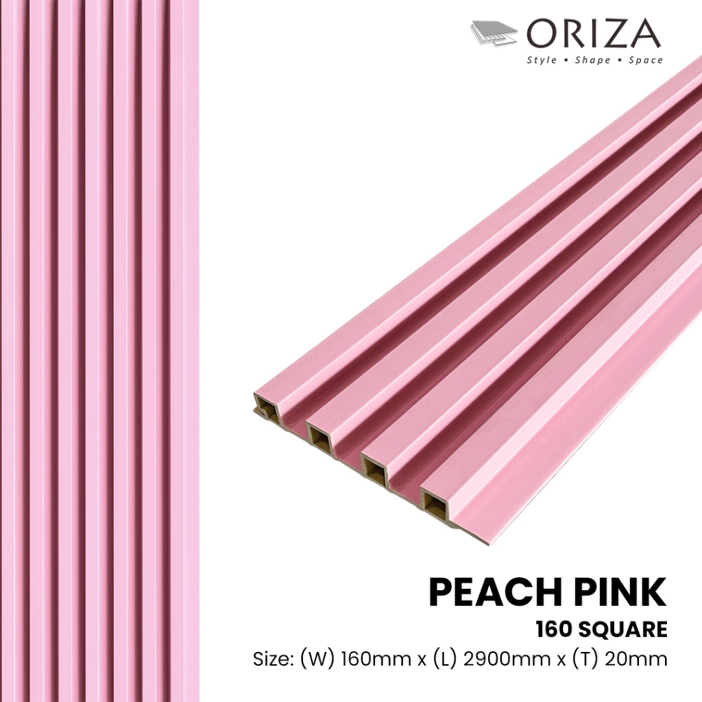 Jual Oriza Wall Panel WPC 160 Square - Peach Pink | Shopee Indonesia