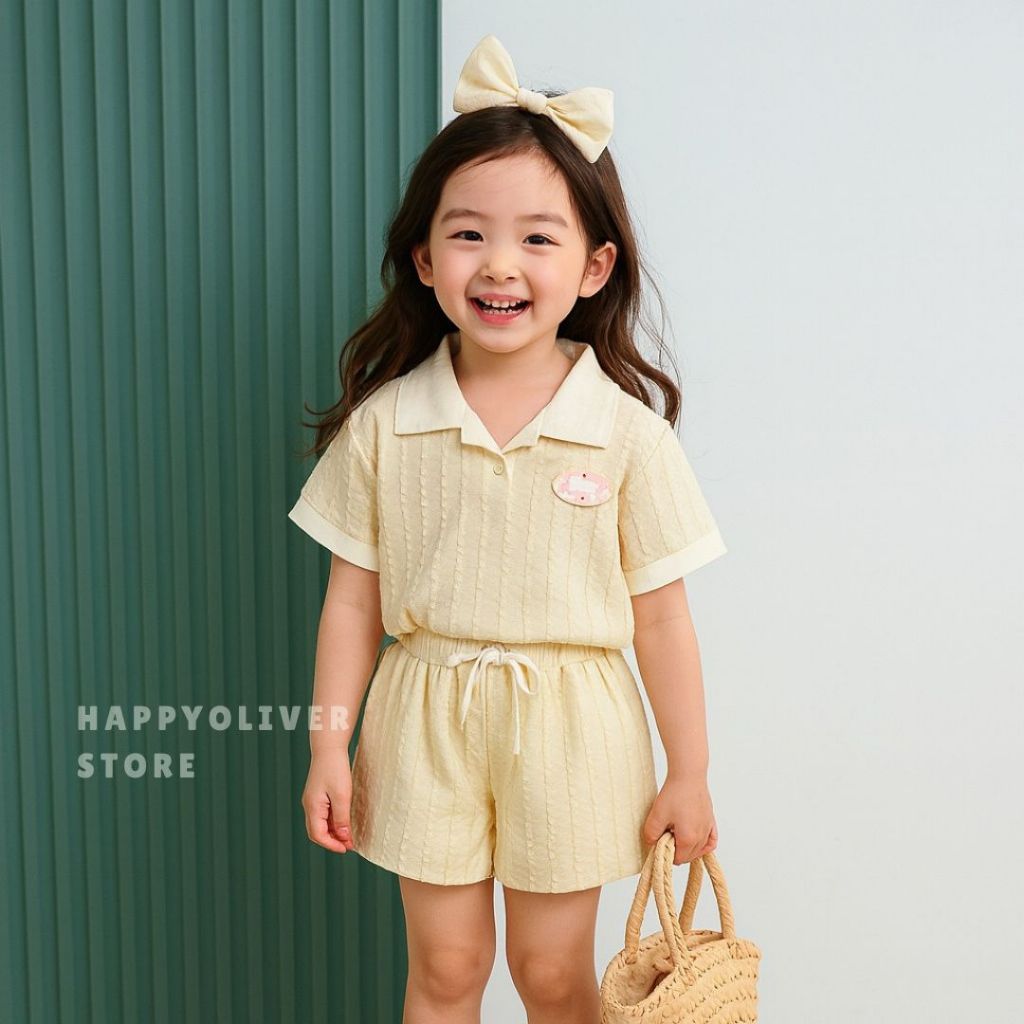 Jual PROMO 1.1 HappyOliver SET YUFEL RABBIT EBV Baju Setelan Anak ...