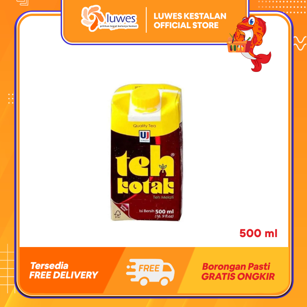 Jual Teh Kotak Minuman Rasa Teh 500ml Terbuat Dari Teh Pilihan & Segar ...