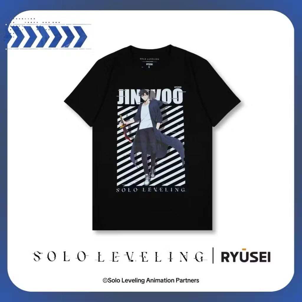 Solo Leveling - Sung Jinwoo Attack Stile T-Shirt