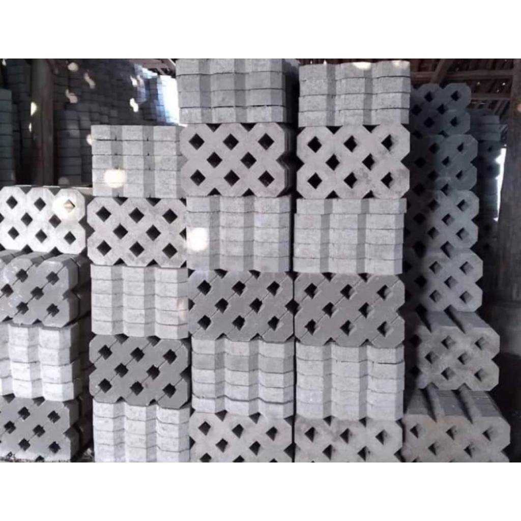 Jual Grass block/ conblock/ paving block rumput press mesin | Shopee ...