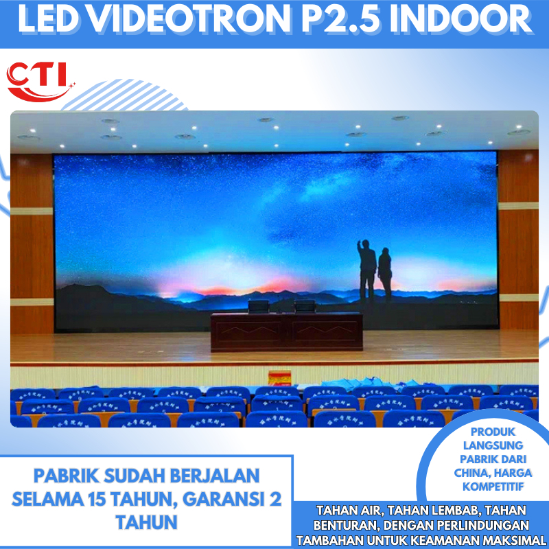 Jual CTI - Led VIdeotron P2.5 Indoor /LED SCREEN VIDEOTRON | Shopee ...