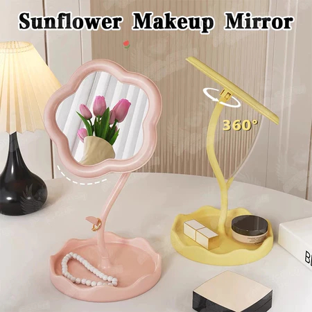 Jual Stand Mirorr Flower Kaca Meja Rias Serbaguna / Cermin Bunga ...