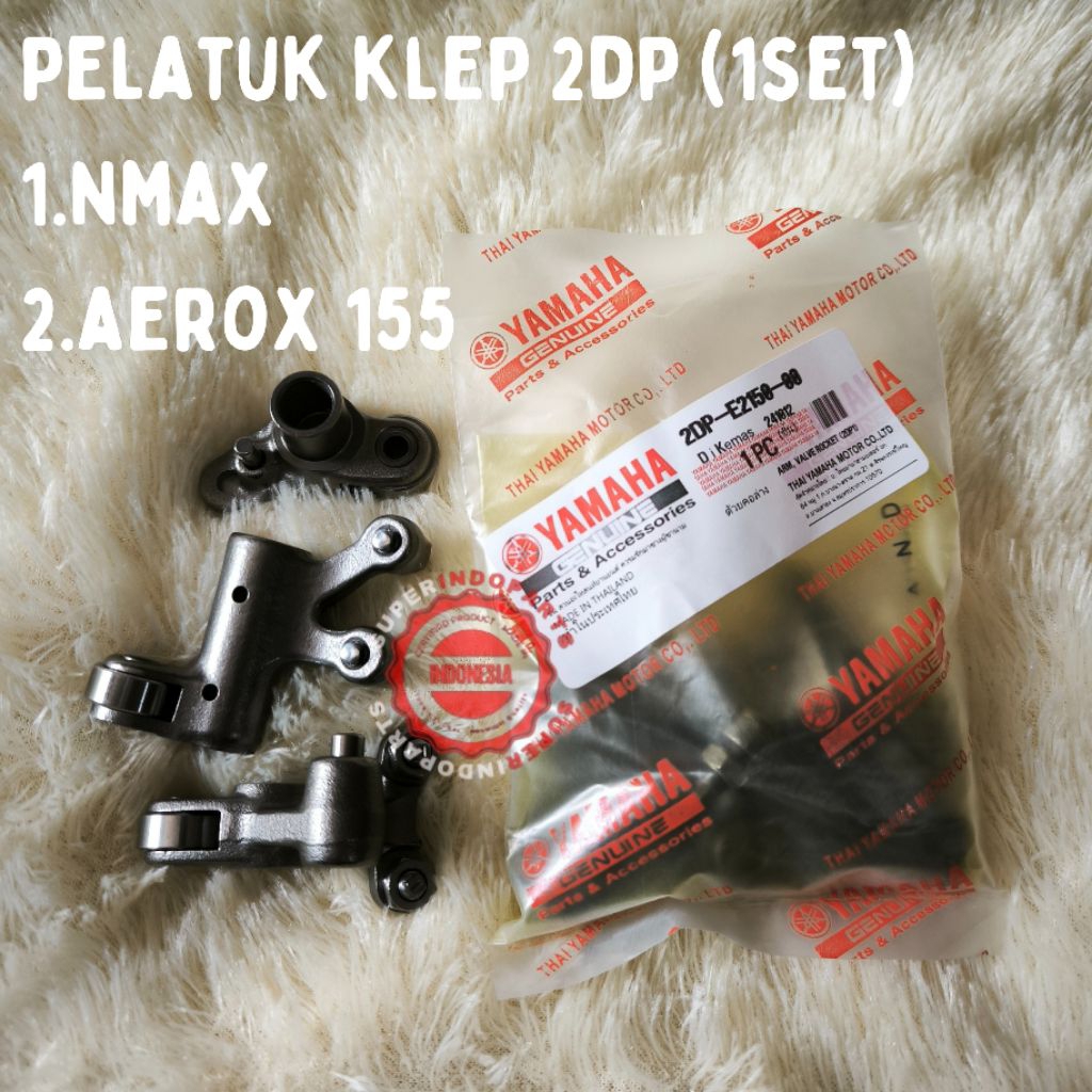 Jual [ORIGINAL THAILAND] PELATUK KLEP 2DP (1SET) YAMAHA NMAX AEROX 155 ...