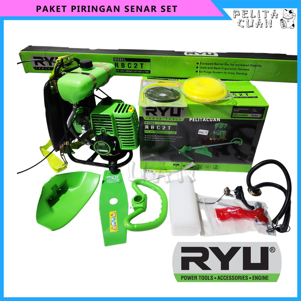 Jual Mesin Potong Rumput Ryu 2 tak RBC2T | Shopee Indonesia