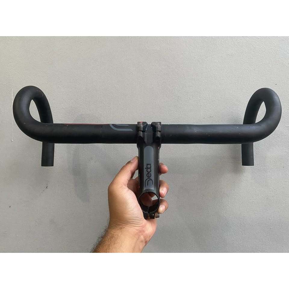 Jual Barset Deda RHM 02 compact 420 mm & Stem Deda Zero 2 100 mm 83 ...