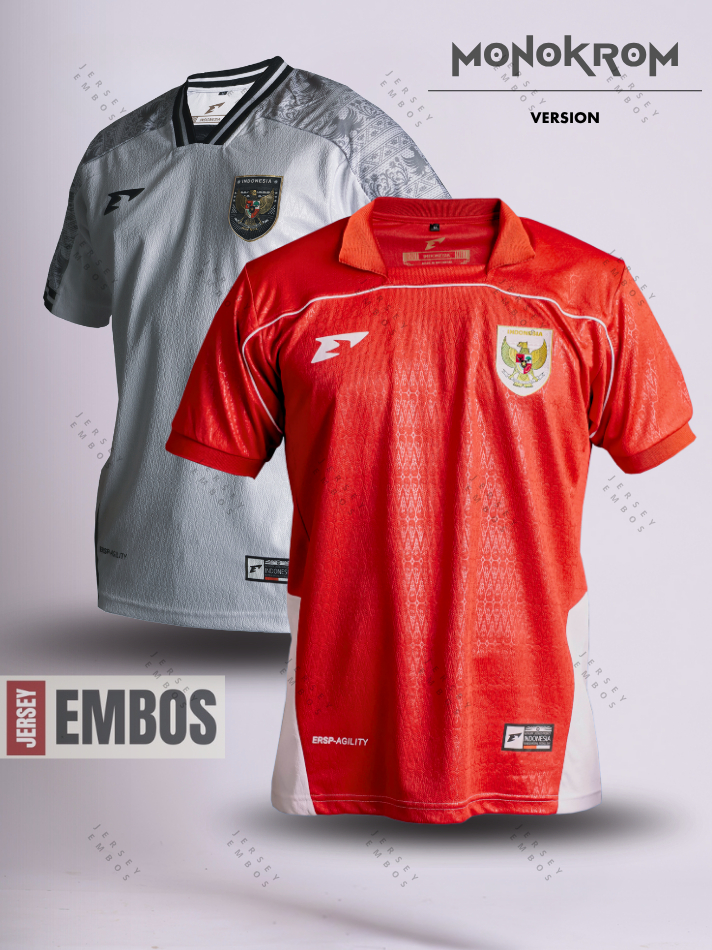 Jual Jersey Embos Baju Kaos Jersey Timnas Indonesia Erspo 2025 Home ...