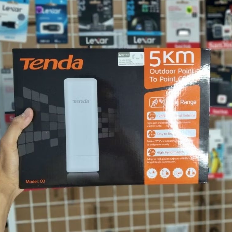 Jual Router TENDA O3 5km Outdoor Point To Point CPE | Shopee Indonesia