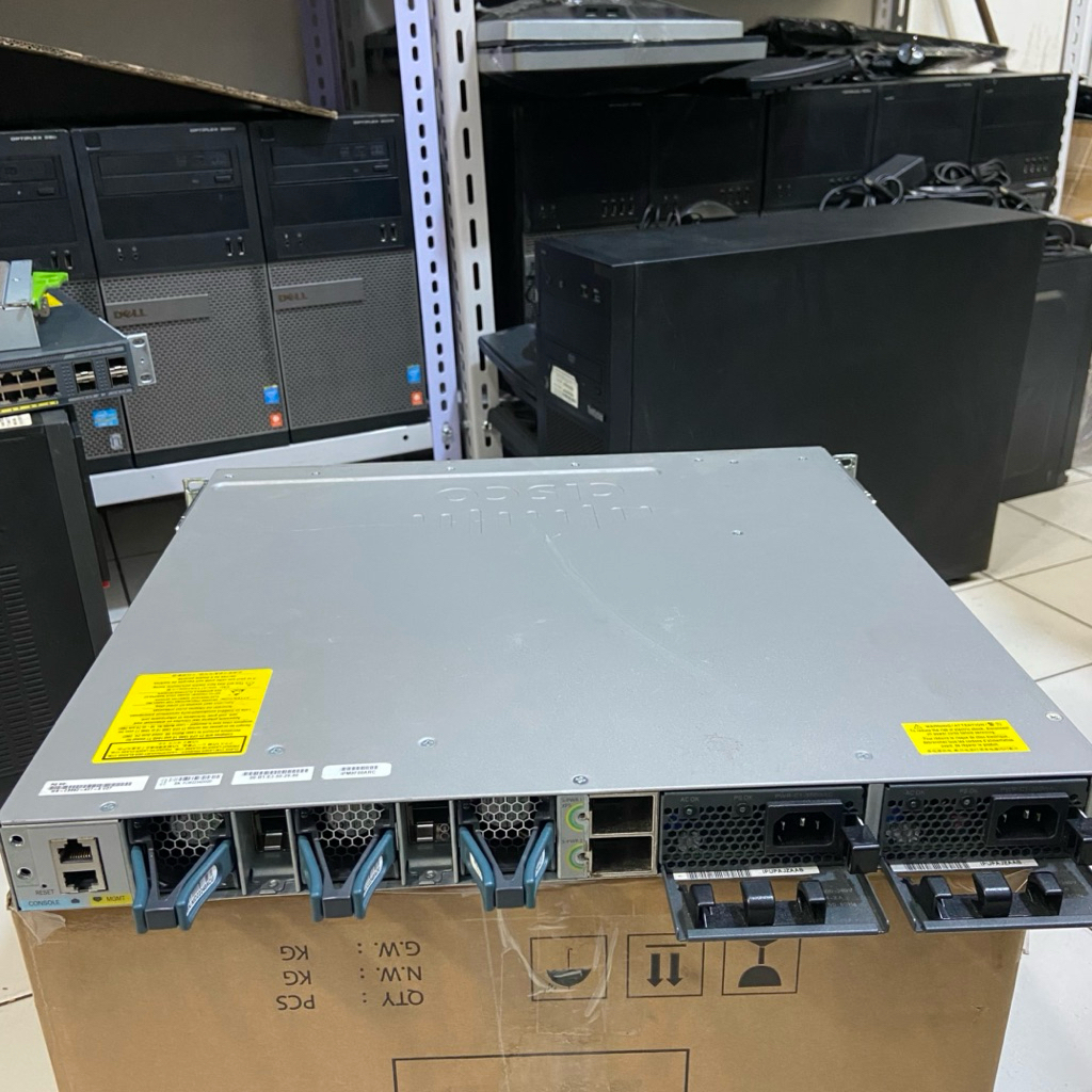 Cisco WS C3850 24T S Interrupteur Endommagé Produit Code Autocollant