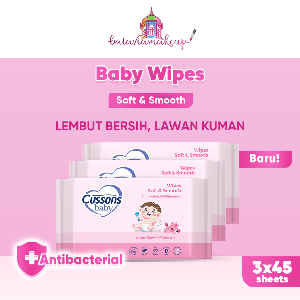 Jual [BUNDLE] Cussons Baby Wipes Beli 1 Gratis 2 / Tisu Basah | Shopee ...