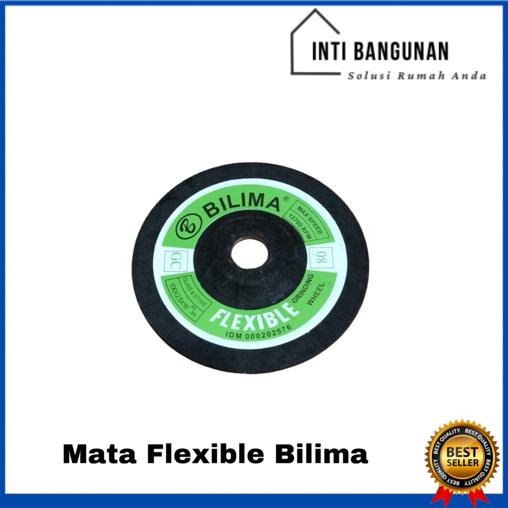 Jual Mata Poles Keramik Bilima Flexible Grid 80 Asah Gerinda Grinda ...