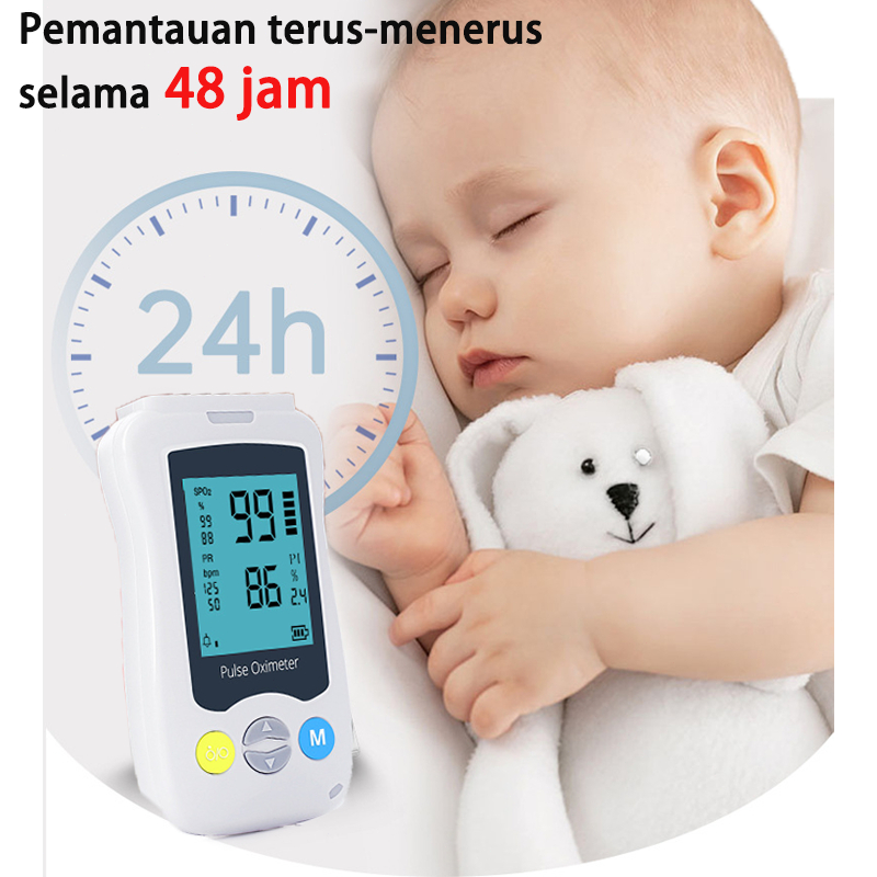 Jual [COD/Garansi] Handheld Pulse Oximeter Yonker YK-820 + Probe SpO2 ...
