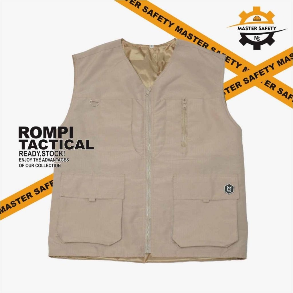 Jual Rompi Tactical Multifungsi Outdoor/ Vest Rompi Tactis/rompi Motor ...